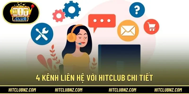 4 kênh Liên hệ với HITCLUB chi tiết